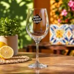 Taça de Vidro Personalizada Barone Agua 490ml