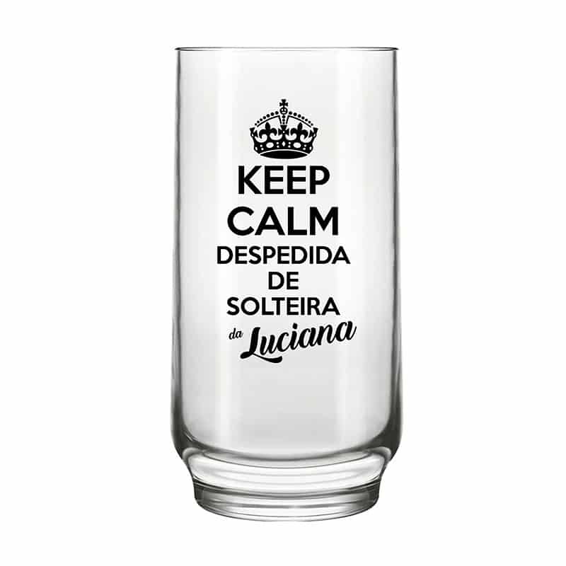 Copos de Vidro Light Personalizados