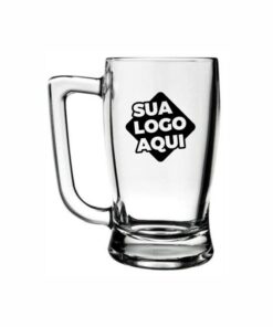 Caneca de Vidro Personalizada Taberna 340ml