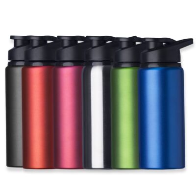 Squeeze 600ml Alumínio Personalizado 1 Squezze de Aluminio 600 ml Fosco