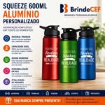 Squeeze 600ml Alumínio Personalizado