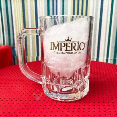 Caneca de Vidro Lotus 300ml Imperio