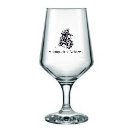 Taça de Vidro de Cerveja Personalizada Brunello 400ml