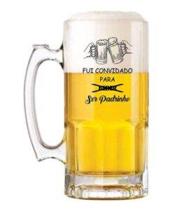 Caneca de Vidro para Chopp 1 Litro