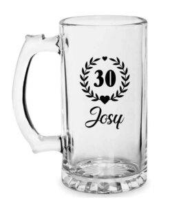 Caneca de Chopp de Vidro 500 ml