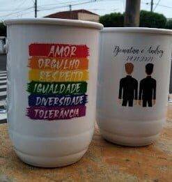 Caneca de Aluminio Personalizada 850