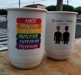 Caneca de Aluminio Personalizada 850