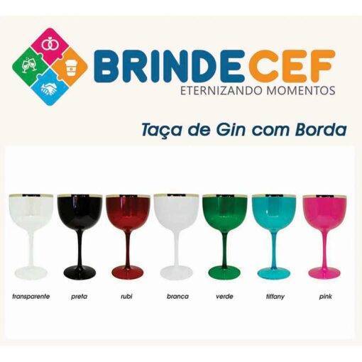 cores taca de gin com borda