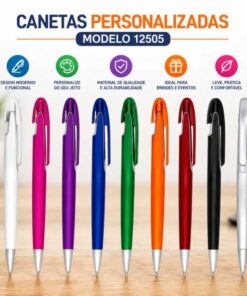 Canetas Personalizadas Plastica 12505