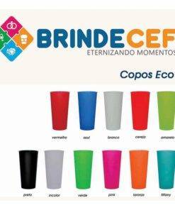 Cores Copo Ecológico