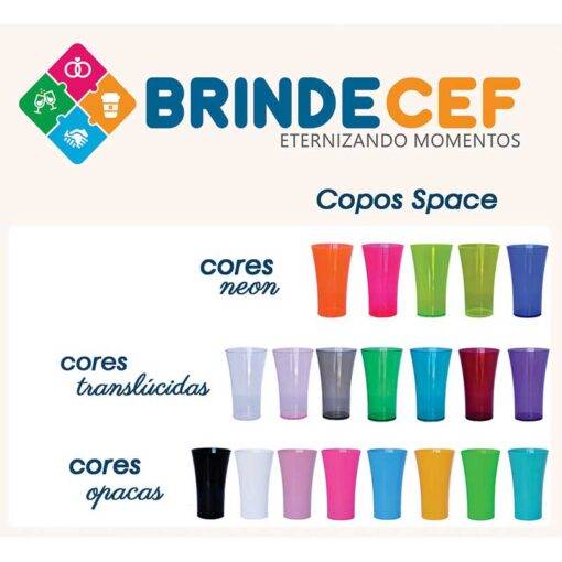 cores copo space
