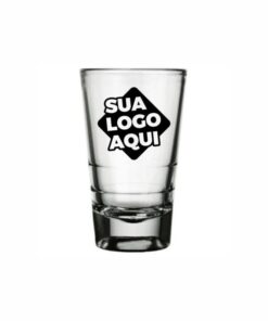 Copo Caninha de Vidro Personalizado Dose 100ml