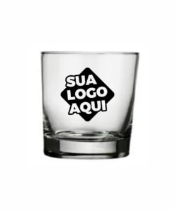 Copo de Vidro Personalizado Whisky Atol 310ml