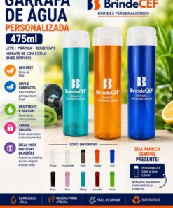 Garrafa de Água Personalizada 475 ml