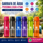 Garrafa de Agua Personalizada 475ml
