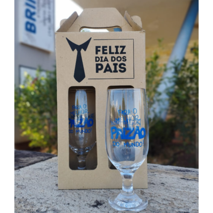 Kit 2 Taças Floripa com Caixa