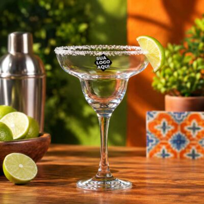 Taça de Vidro Personalizada Windsor Margarita 335ml