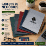 Caderno de Negócios Personalizados Modelo G,