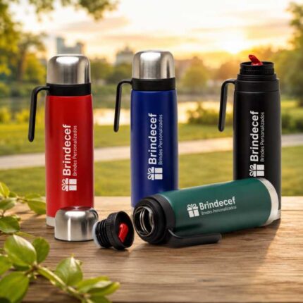 Garrafa Térmica Inox 1 Litro Personalizada