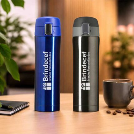Garrafa Térmica Metal 450ml Personalizada