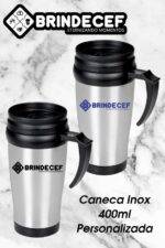 Caneca Inox 400ml Personalizada