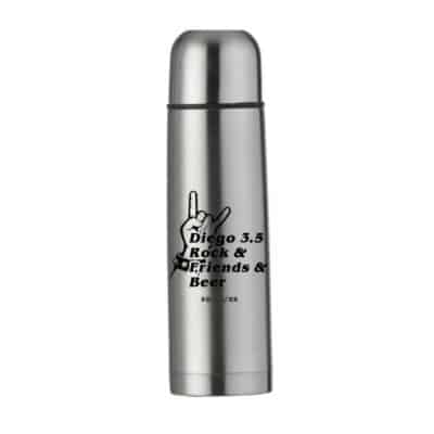 Garrafa Térmica Inox 500ml Pesonalizada 1 Garrafa Térmica Inox 500ml
