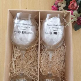 baronecaixa de mdf personalizadas com taças barone 385 ml