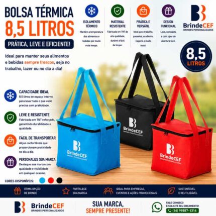 Bolsa Térmica 10 Litros Personalizada