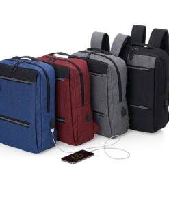 Mochila-de-Nylon-USB-18L-Personalizada