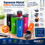 Squeeze Metal 600ml prrsonaalizadoSqueeze Metal 600ml prrsonaalizado