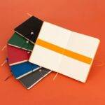 Caderneta-Tipo-Moleskine-com-Fech Personalizada