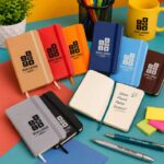 Mini Caderneta tipo Moleskine Personalizada