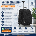 Mochila de Carrinho Padrão Bagagem de Mão Personalizada