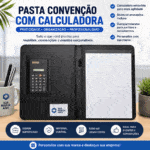Pasta Convenção Com Calculadora Personalizadas