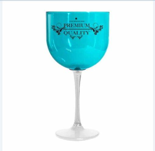 btaça de gin personalizada icolor 600 ml azul