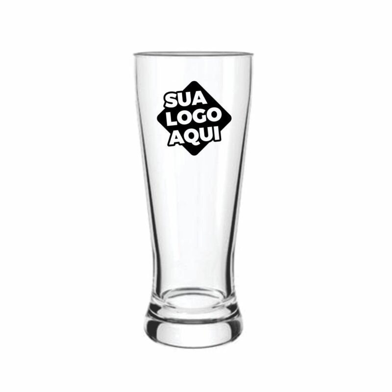 Copo de Vidro Personalizado Lager 300ml