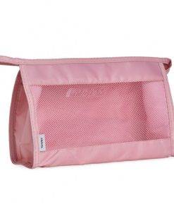 Necessaire outubro rosa poliester