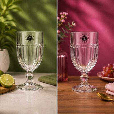 Taça de Vidro Personalizada Bristol 470ml Para Suco