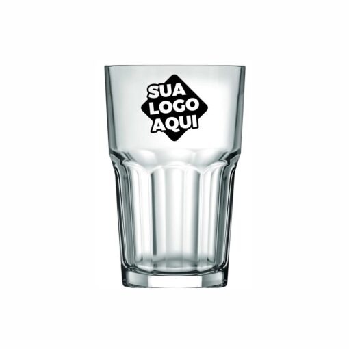 Copo de Vidro Personalizado Bristol