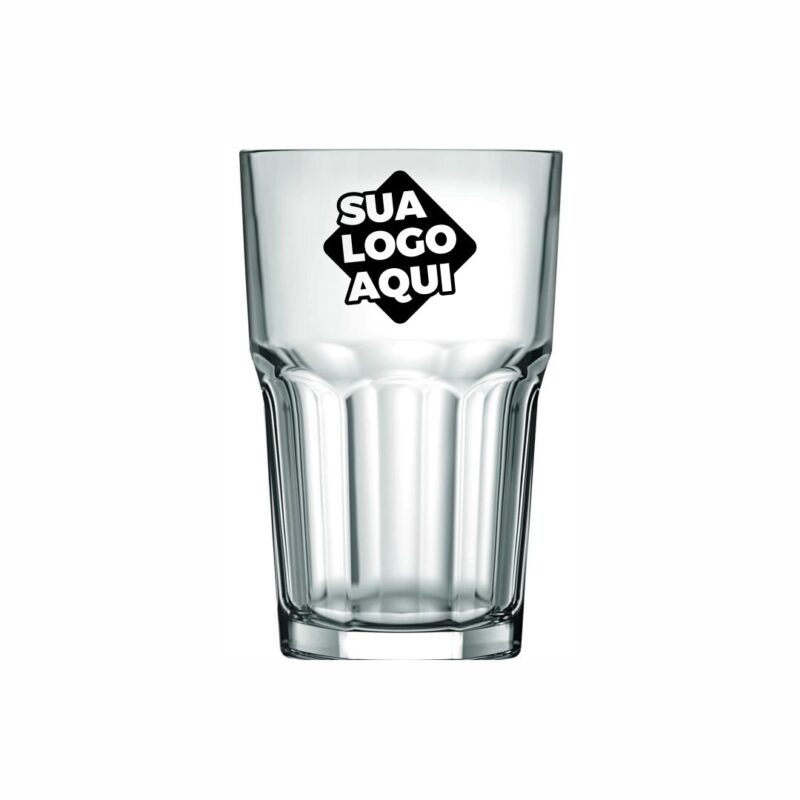 Copo de Vidro Personalizado Bristol