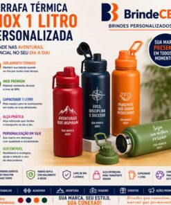 Garrafa Térmica 1litro Personalizada