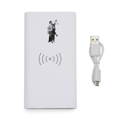 Power Bank 8000 mAh de Indução Personalizado 1 Power Bank 8000 mAh de Indução Personalizado