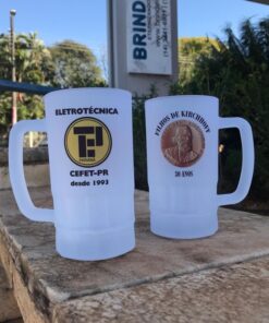 Caneca de Chopp Vidro Fosca