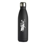 Garrafa de Inox 750 ml Preto Fosco Personalizada