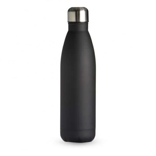 Garrafa de Inox 750 ml Preto Fosco Personalizada