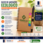 Bloco de Anotações Ecológico Personalizado
