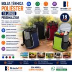 Bolsa Térmica Poliéster 18 Litros Personalizada