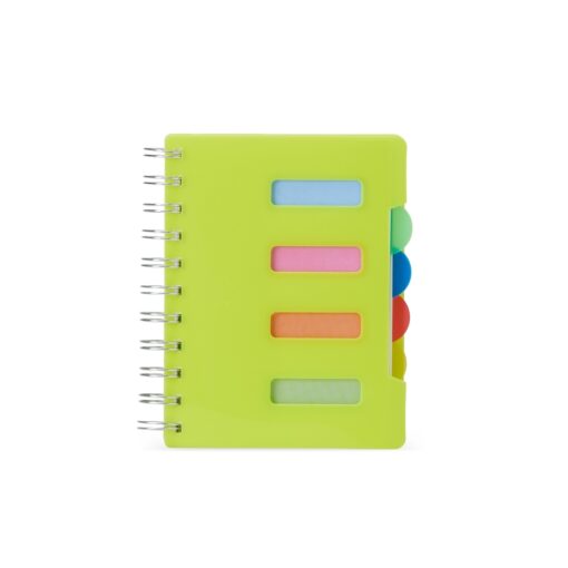 Caderno Pequeno com Divisorias VERDE 15996 1678212636