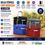 Bolsa Térmica com Armação 31 Lt Personalizada