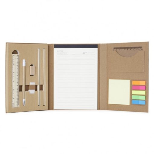 Kit Ecológico para Anotações Personalizado brinde do momento